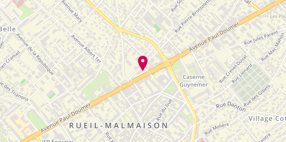Plan de MAAF Assurances RUEIL MALMAISON, 140 avenue Paul Doumer, 92500 Rueil-Malmaison
