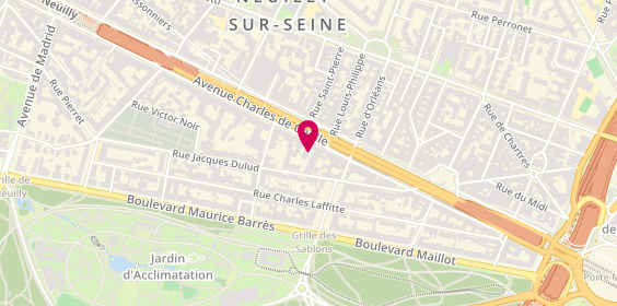 Plan de AXA Assurance Frédéric MILLET, 109 avenue Charles de Gaulle, 92200 Neuilly-sur-Seine