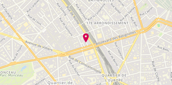 Plan de ADEP Assurément Proche, 3 Rue Beudant, 75017 Paris