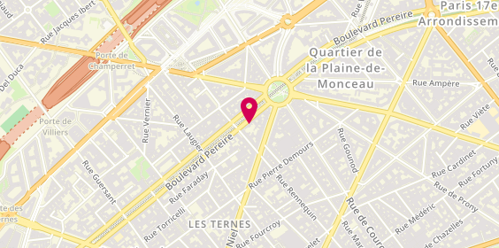 Plan de AXA Assurance Bruno DERUDDER, 139 Boulevard Pereire, 75017 Paris