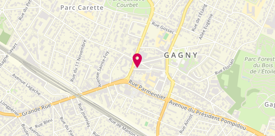 Plan de Allianz Assurance GAGNY - DYLAN DI NIGRO MARLET, 10 avenue Jean Jaurès, 93220 Gagny