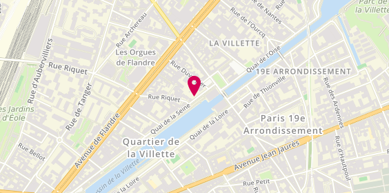 Plan de GIE Groupe Acmil, 75 Seine, 75019 Paris