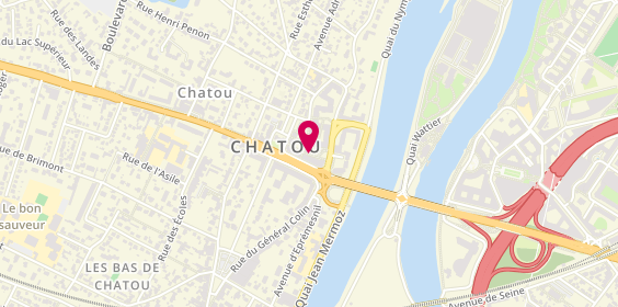 Plan de MAAF Assurances CHATOU, 4 avenue du Maréchal Foch, 78400 Chatou