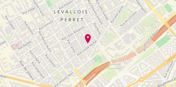 Plan de AXA, 13 Rue Trébois, 92300 Levallois-Perret