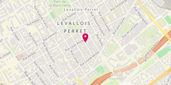 Plan de Gan Assurances Levallois Republique, 26 Rue Trébois, 92300 Levallois-Perret
