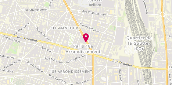 Plan de Assu 2000, 15 Boulevard Ornano, 75018 Paris