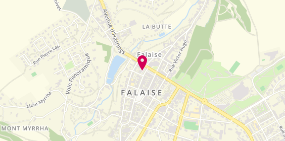 Plan de Allianz Assurance FALAISE - Pierre-Emmanuel ONFRAY, 12 place du Dr Paul German, 14700 Falaise