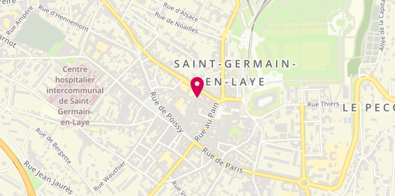 Plan de Allianz Assurance ST GERMAIN EN LAYE - Philippe PETITJEAN, 50 Rue des Louviers, 78100 Saint-Germain-en-Laye