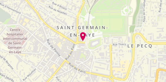 Plan de MAAF Assurances POISSY, 1 Surintendance, 78100 Saint-Germain-en-Laye