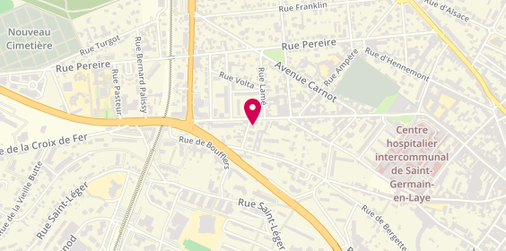 Plan de MACSF, 147 Rue du Président Roosevelt, 78105 Saint-Germain-en-Laye