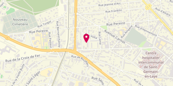 Plan de GMF Assurances ST GERMAIN EN LAYE, 4 Rue Stéphane Mony, 78100 Saint-Germain-en-Laye