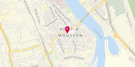 Plan de MAAF Assurances PONT A MOUSSON, 12 place Duroc, 54700 Pont-à-Mousson
