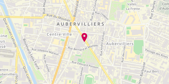 Plan de MAAF Assurances Sa, 12 Avenue de la République, 93300 Aubervilliers