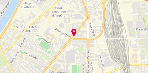 Plan de Pleyel Santé, 187 Boulevard Anatole France, 93200 Saint-Denis