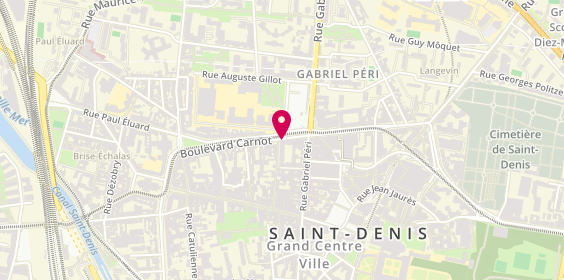 Plan de Gmf Assurances, 9 Boulevard Carnot, 93200 Saint-Denis