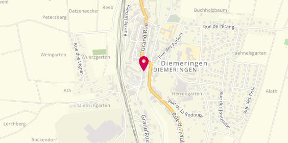 Plan de Agence Groupama Diemeringen, 38 Grand Rue, 67430 Diemeringen