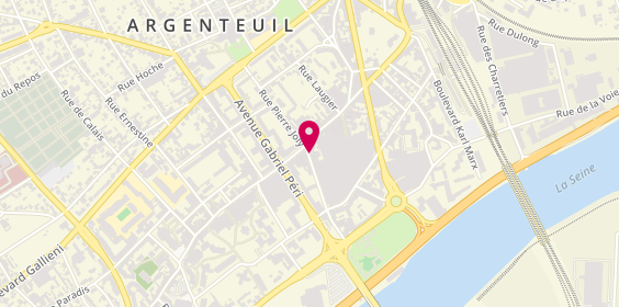 Plan de GMF Assurances ARGENTEUIL, 44 Rue Jean Borderel Résidence B, 95100 Argenteuil