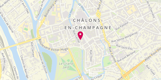 Plan de La Mutuelle Générale - Section 51, 17 Rue Lochet, 51000 Châlons-en-Champagne