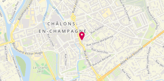 Plan de Allianz, 10 Rue Pasteur, 51008 Châlons-en-Champagne