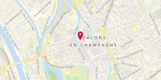 Plan de Groupama, 5 Rue du Gantelet, 51000 Châlons-en-Champagne