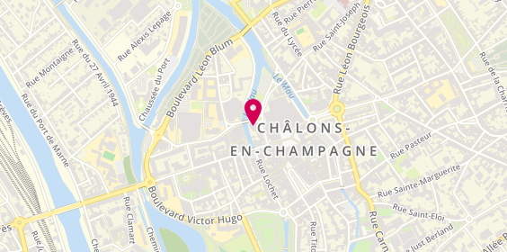 Plan de Caisse d'Epargne, 11 Rue des Viviers, 51002 Châlons-en-Champagne