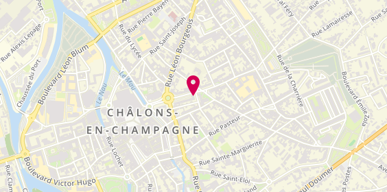 Plan de AXA Assurance et Banque Guillaume COSSENET, 26 Rue Grande Étape, 51000 Châlons-en-Champagne