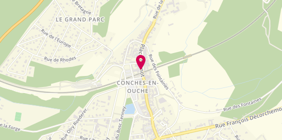 Plan de Groupama, 48 place Carnot, 27190 Conches-en-Ouche