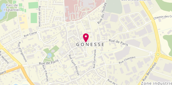 Plan de Caisse d'Epargne Gonesse, 69-71 Rue de Paris, 95500 Gonesse