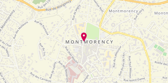 Plan de Allianz Assurance MONTMORENCY - Guillaume CARON, 4 avenue Emile, 95160 Montmorency