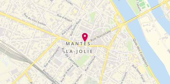 Plan de GMF Assurances MANTES LA JOLIE, 6 place de la République, 78200 Mantes-la-Jolie