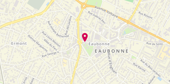Plan de Caisse d'Epargne Eaubonne, 10 avenue de l'Europe, 95600 Eaubonne
