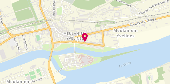 Plan de MACIF, 11 Rue de l'Abreuvoir, 78250 Meulan-en-Yvelines