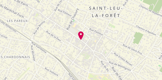 Plan de AXA, 37 Rue du Général Leclerc, 95320 Saint-Leu-la-Forêt