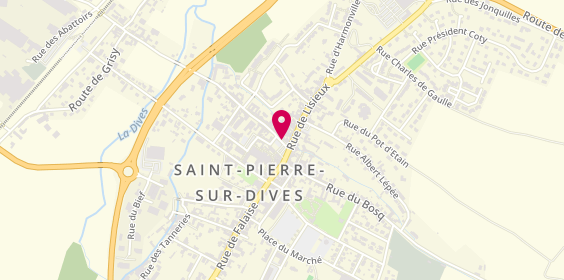 Plan de Allianz, 7 Rue du Général Leclerc, 14170 Saint-Pierre-en-Auge