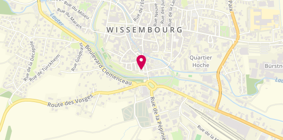 Plan de AXA, 8 Rue Eseler, 67160 Wissembourg
