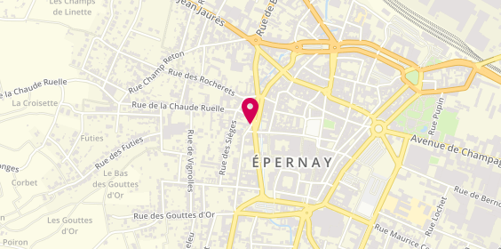 Plan de MAAF Assurances EPERNAY, 6 place Carnot, 51200 Épernay