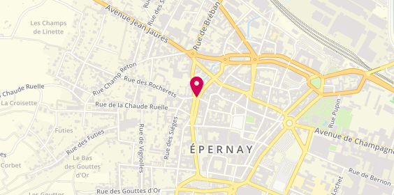 Plan de Abeille Assurances - Epernay, 15 Bis place Carnot, 51200 Épernay