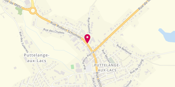Plan de Agence Groupama Puttelange-aux-Lacs, 2 Rue Robert Schuman, 57510 Puttelange-aux-Lacs
