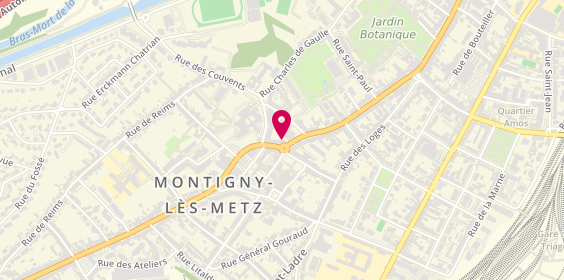 Plan de Groupama, 119 C Rue de Pont-À-Mousson, 57950 Montigny-lès-Metz