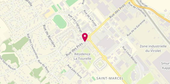 Plan de Caisse d'Epargne Saint Marcel, 26 Rue des Prés, 27950 Saint-Marcel