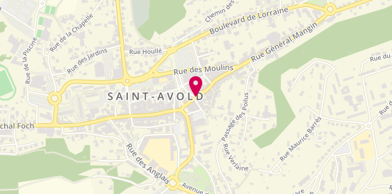 Plan de MAAF Assurances ST AVOLD, 12 Prés Poincaré, 57500 Saint-Avold