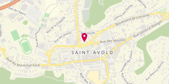 Plan de GMF, 31 Bis Boulevard de Lorraine, 57500 Saint-Avold