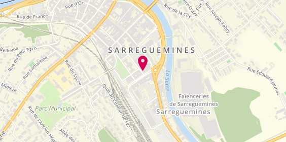 Plan de Axa, 26 Rue Marquis de Chamborand, 57200 Sarreguemines