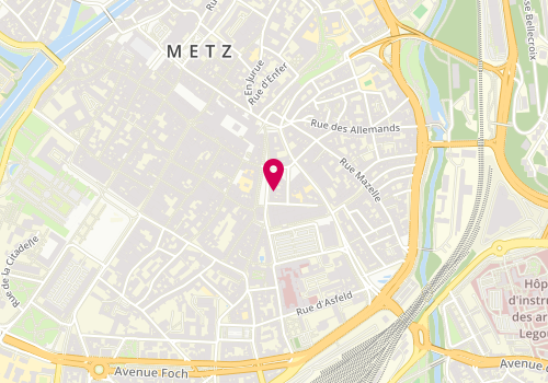 Plan de MAAF Assurances METZ ST LOUIS, 38 Place Saint Louis, 57000 Metz