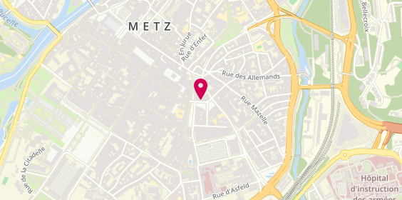 Plan de MGEN, 14 place Saint-Simplice, 57013 Metz