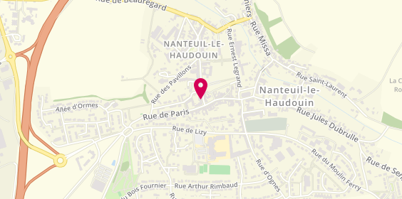 Plan de Agence de Nanteuil le Haudouin, 3-5 Rue Gambetta, 60440 Nanteuil-le-Haudouin