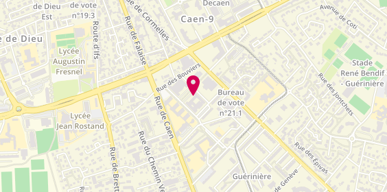 Plan de AXA Prévoyance & Patrimoine Khadija PERREAU, 3 place Jean Nouzille, 14000 Caen