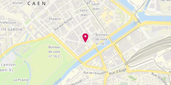 Plan de Mutuelle Entrain, 37 Rue du 11 Novembre, 14000 Caen