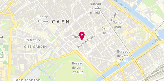 Plan de GAN ASSURANCES - CAEN CHATEAU Cabinet PECHER - FEREY, Chateau
45 Rue des Jacobins, 14000 Caen