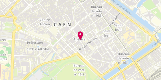 Plan de MNT, 35 Rue des Jacobins, 14000 Caen